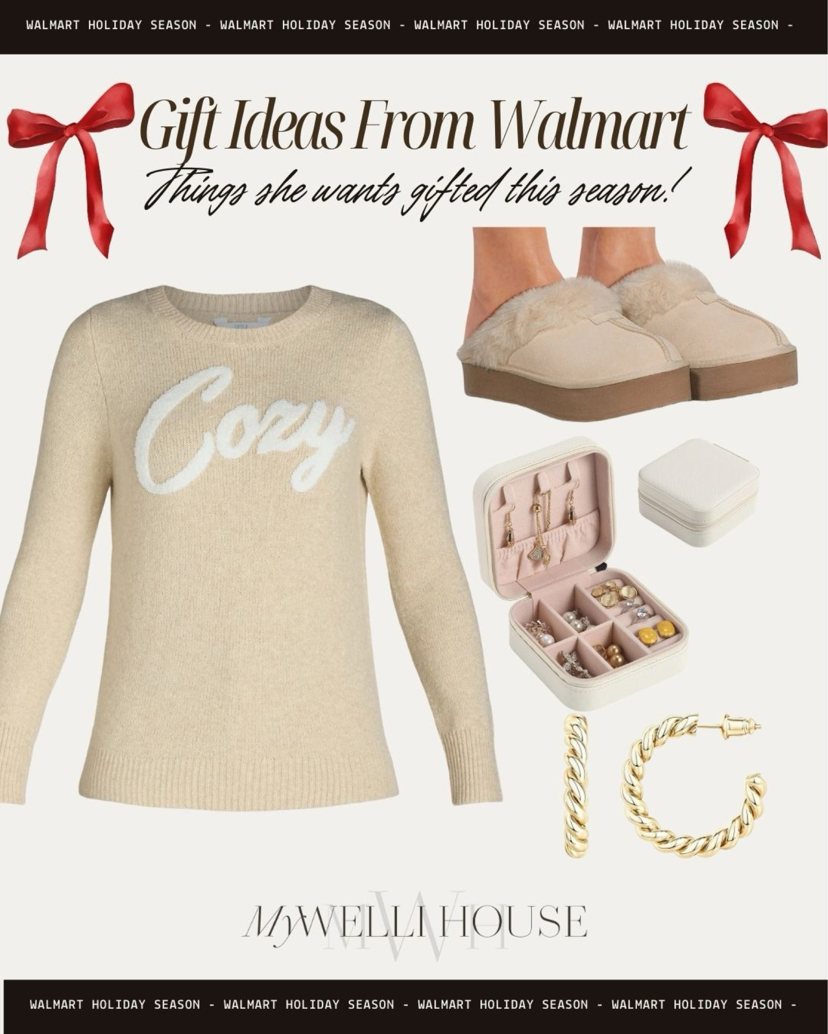 #Walmartpartner Walmart Holiday Gift guide: gifting made easy thanks to Walmart! Cozy finds she will want this Christmas! Fast and free shipping with @Walmart #Walmart #Walmartgifts #christmasgifts 

#LTKHoliday #LTKStyleTip #LTKGiftGuide