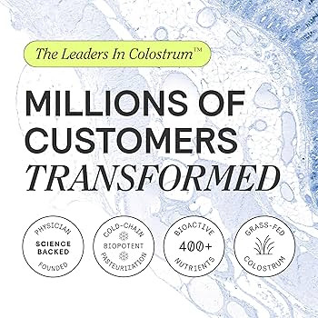 ARMRA Colostrum™ Powder | Unflavored | Gut Health & Bloating | Skin & Hair | Immunity | Keto, G... | Amazon (US)