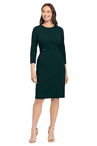 London Times work office business sheath dress
