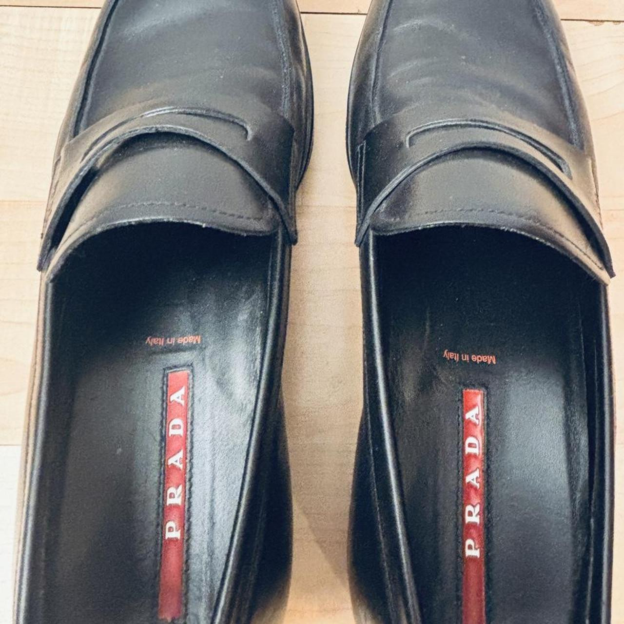 Prada Men's Loafers - Black | Depop US