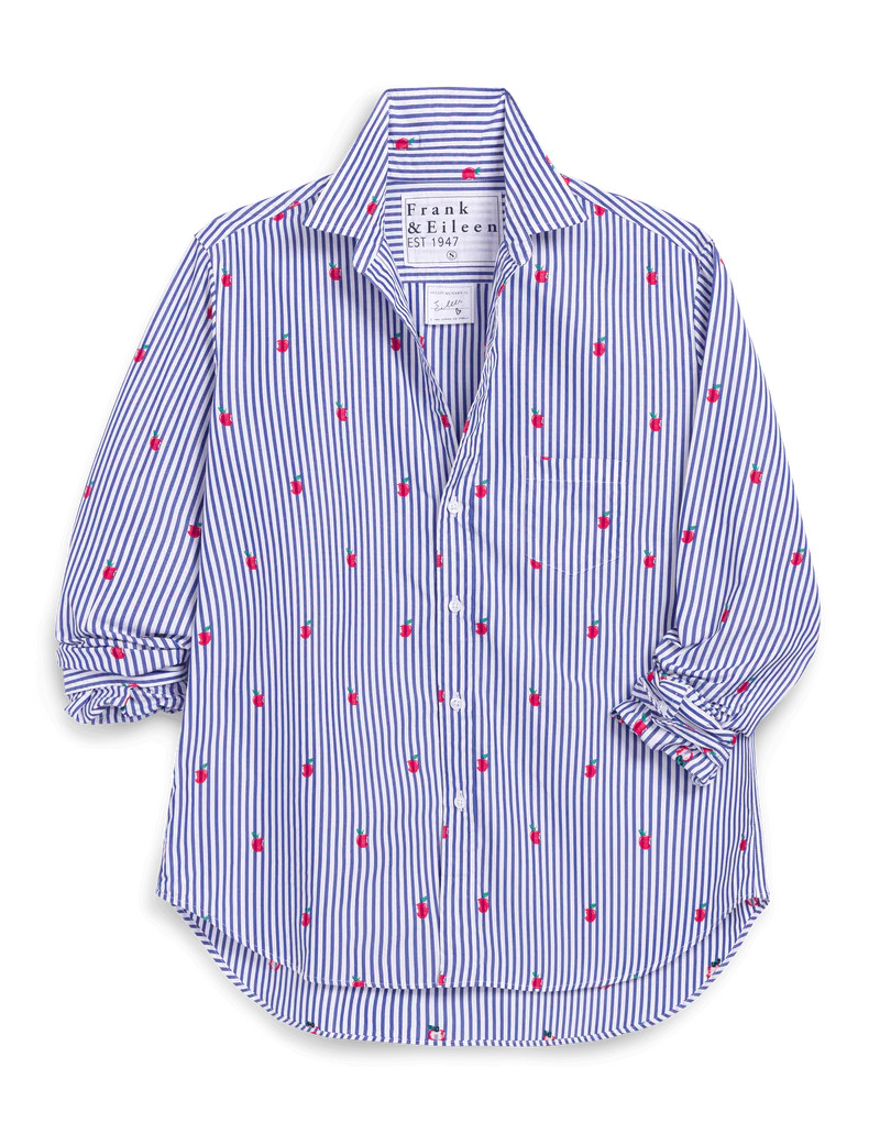 EILEEN NYC Apples, Italian Classic Poplin | Frank & Eileen