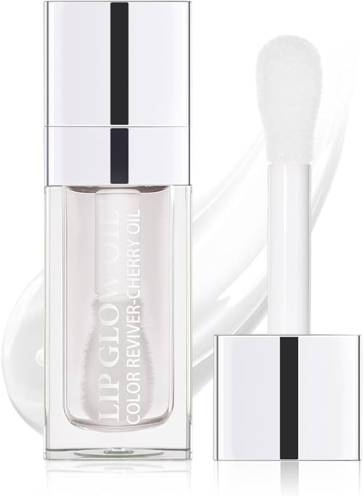 Moisturizing Lip Oil,No-Sticky Lip Gloss Lip Balm Lip Care,Fruit Flavoured Lip Oil For Dry Lip's ... | Amazon (US)