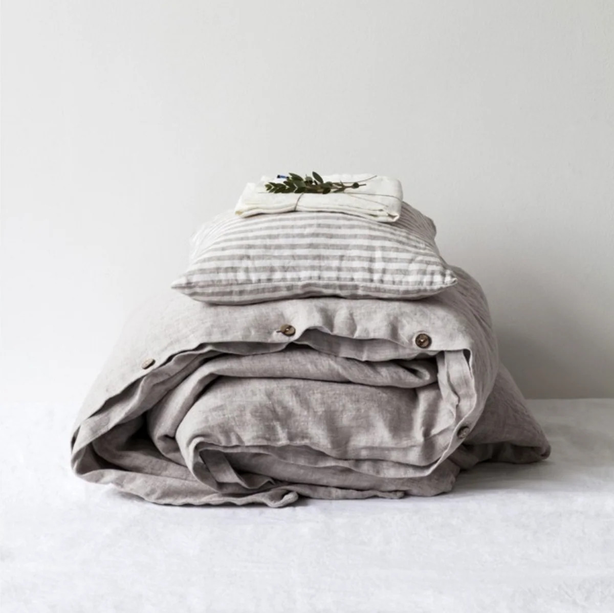 Oatmeal Duvet Set | Stoffer Home