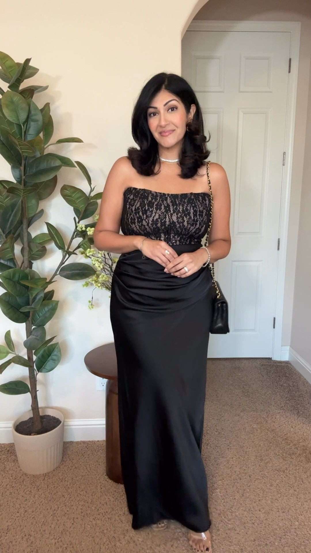 Black Gala Dress 🖤 | Midsize Formal Style

GRWM for a gala! This black lace + satin gown was such a flattering formal dress on my midsize frame and gave me that timeless, classic look I wanted.

Perfect for galas, black-tie events, formal weddings, holiday parties and special occasions. I paired it with simple heels, delicate jewelry and a classic black evening bag.

Wearing a size 10. Shop my gala look + similar formal dresses linked here. ✨

#GalaDress #BlackTieDress #MidsizeStyle #FormalDress #StyleOver40 #weddingdress @macys

#LTKWedding #LTKMidsize #LTKSaleAlert
