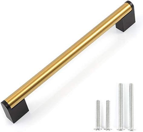 Fulgente Brushed Square Cabinet Handle Stainless Steel Drawer Pulls for Kitchen Bathroom Cupboard Ca | Amazon (US)