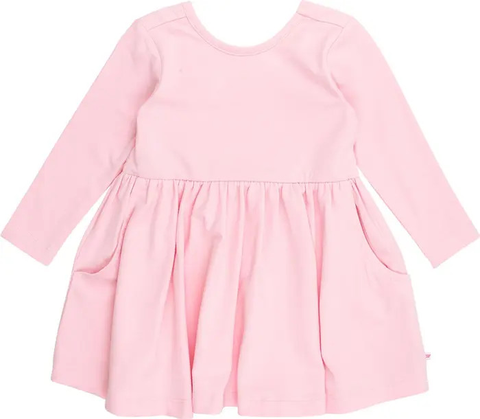 RuffleButts Knit Long Sleeve Twirl Dress (Little Kid)) | Nordstrom | Nordstrom