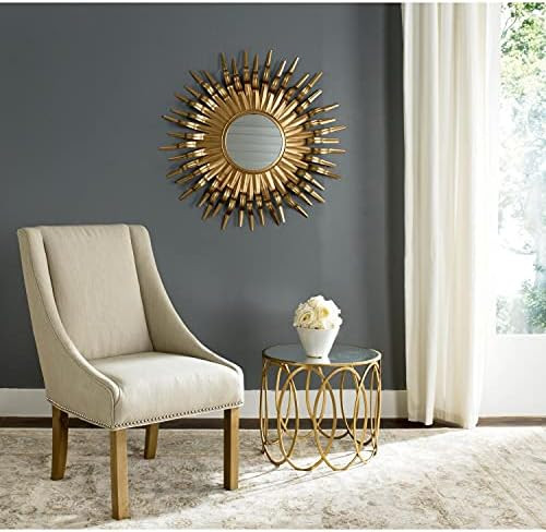Safavieh Home Collection Gold Sun Mirror | Amazon (US)
