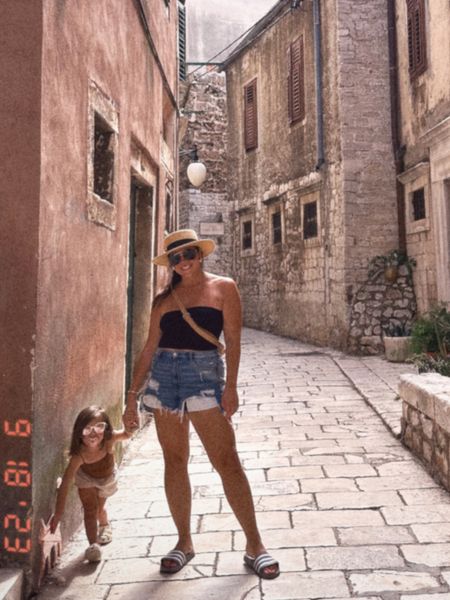 Exploring Croatia on a hot day. Easy mom outfit. Tube top medium, shorts 12! 

#LTKfamily #LTKstyletip #LTKmidsize