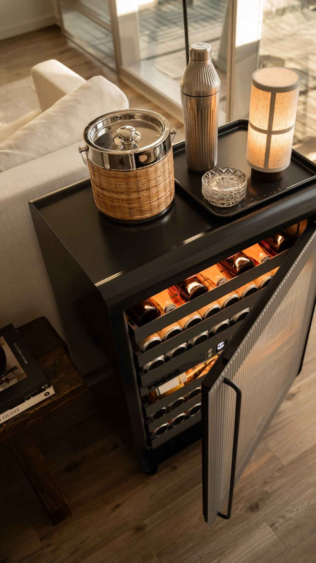 The best drink fridge on the market… functional and aesthetically pleasing. Smart functions and also works as a bar cart. 🤙🏼

#LTKMens #LTKHome #LTKdayinmylife