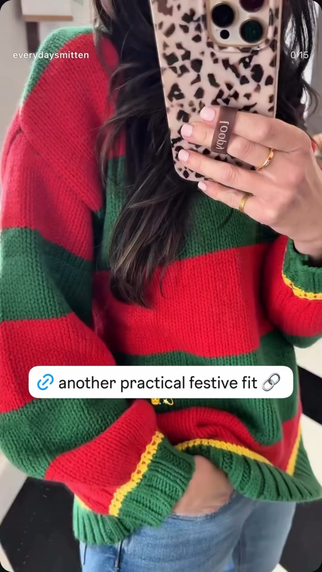 Holiday Christmas sweater! So warm and comfy! Wearing small
Extra short length in the straight leg jeans so they’d be ankle length! 
Small in leopard quilted jacket
Ugg minis true to size

#LTKHoliday #LTKmomlife #LTKFindsUnder50

#LTKHoliday #LTKmomlife #LTKSeasonal

#LTKHoliday #LTKSeasonal #LTKootd