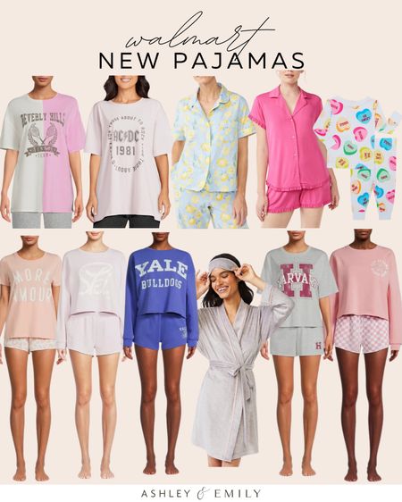 New Walmart pajamas - pajamas - affordable pajamas - pajamas we love - women’s pajamas 

#LTKunder50 #LTKfit #LTKSeasonal