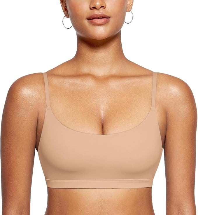 INLYRIC Women's Inbarely Bralettes Cami Bras No Underwire Wireless Seamless Unlined Comfort Sport... | Amazon (US)