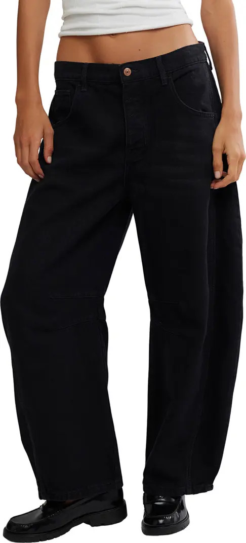 Free People Good Luck Barrel Leg Jeans | Nordstrom | Nordstrom