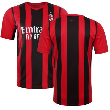 21/22 AC Milan Home Training Jerseys Football Uniform Training Tops Mans | Walmart (US)