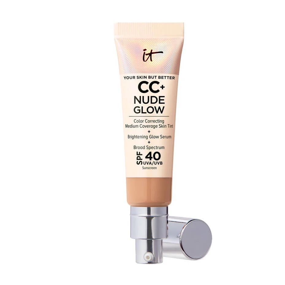 CC+ Nude Glow Lightweight Foundation + Glow Serum with SPF 40 | IT Cosmetics (US)