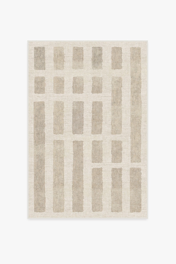 Laine Ivory & Natural Rug | Ruggable