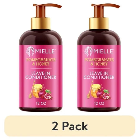 (2 pack) Mielle Pomegranate & Honey Leave-In Conditioner - 12 fl. oz. | Walmart (US)