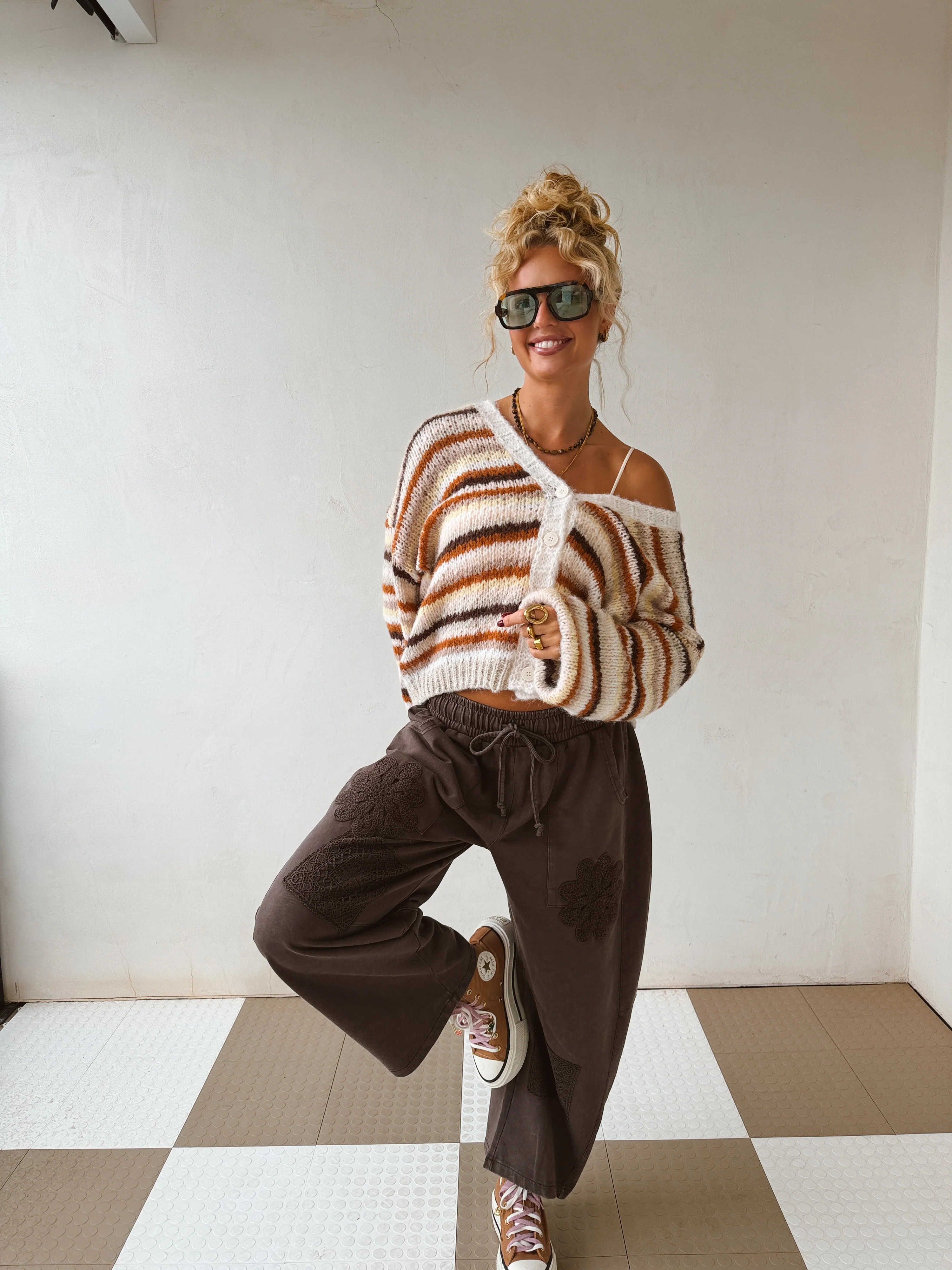 Flower Child Barrel Pants | Copper and Cloth