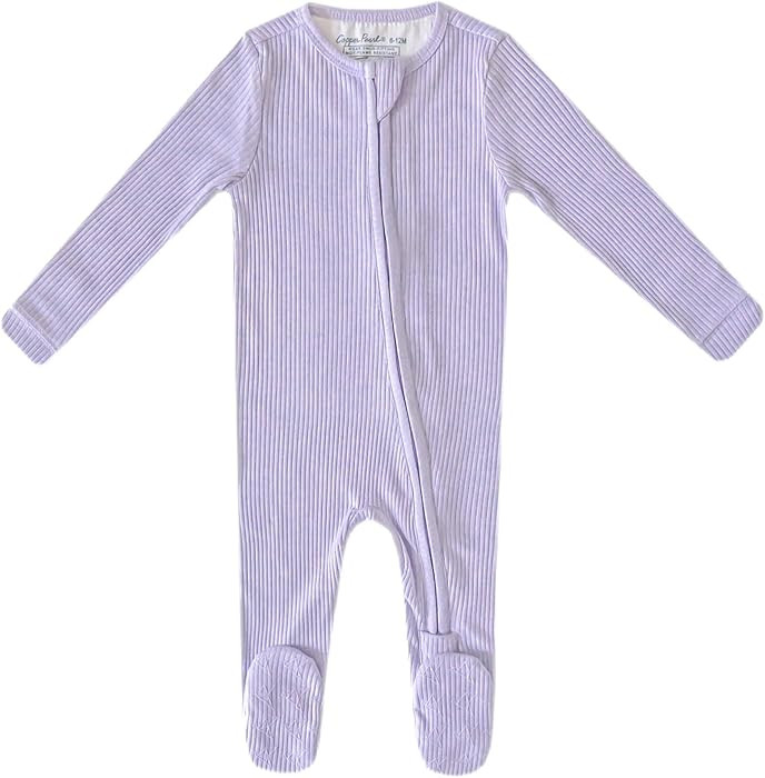 Copper Pearl Zip-Up Footie Baby Pajamas: Ultra-Soft Boys Pajamas and Girls Pajamas, Premium Knit ... | Amazon (US)