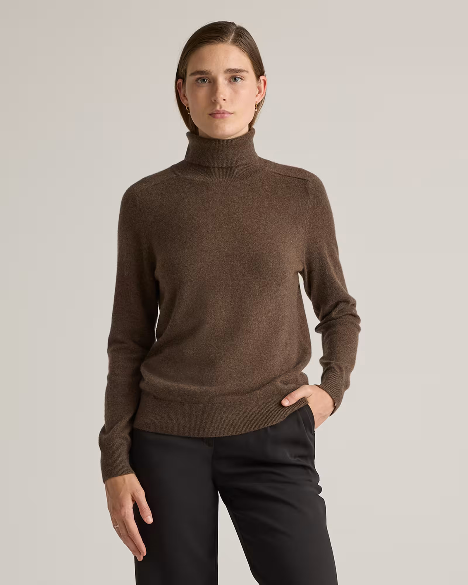 Mongolian Cashmere Turtleneck Sweater | Quince