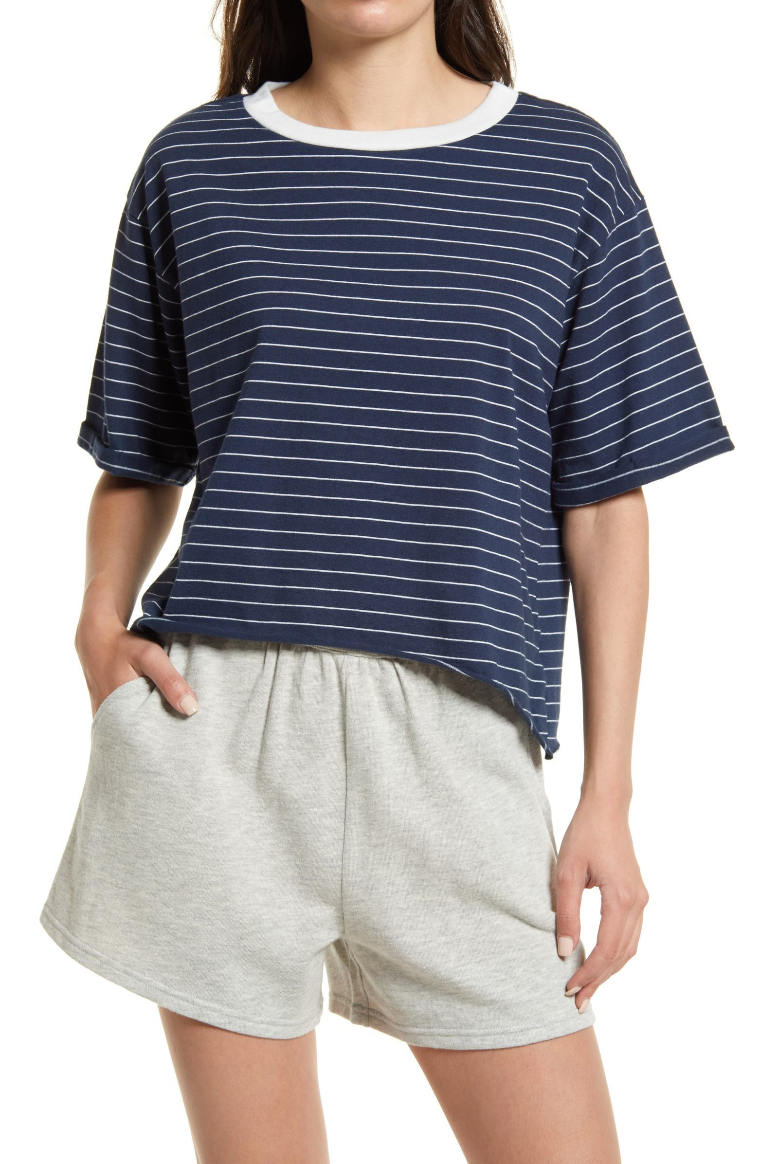 Stripe Shark Bite T-Shirt | Nordstrom | Nordstrom