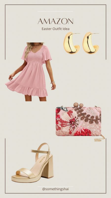 Amazon Easter outfit that will come on time! The perfect look for Easter Sunday! 

#LTKfindsunder50 #LTKfindsunder100 #LTKstyletip