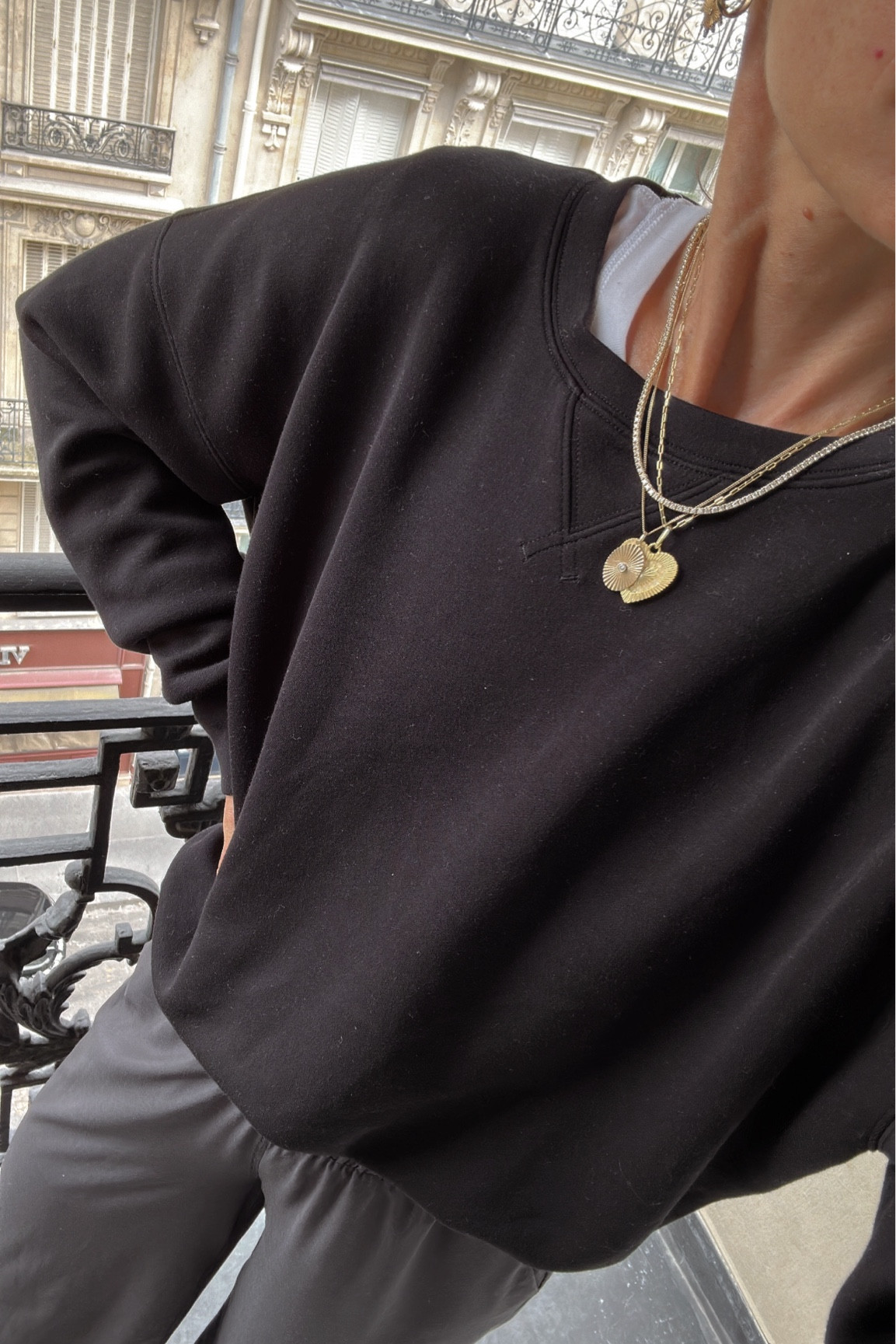 Sweaty Betty air pullover part of the nsale- I brought this with me to Europe and it’s so lightweight and perfect for travels 
Wearing a size small for a looser fit 

#LTKOver40 #LTKxNSale