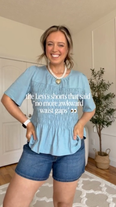 Viral waist cinch denim shorts from Levi’s! 💙✨ currently on sale for prime day! 👏🏻 These are great if you struggle with sizing where your waist is smaller than your hips! 🙌🏻 Follow @maciejade for more midsize fashion & style

Levi’s cinch denim shorts | denim shorts | summer shorts | Levi’s shorts | curvy hips shorts | midsize style

#LTKootd #LTKSeasonal #LTKMidsize