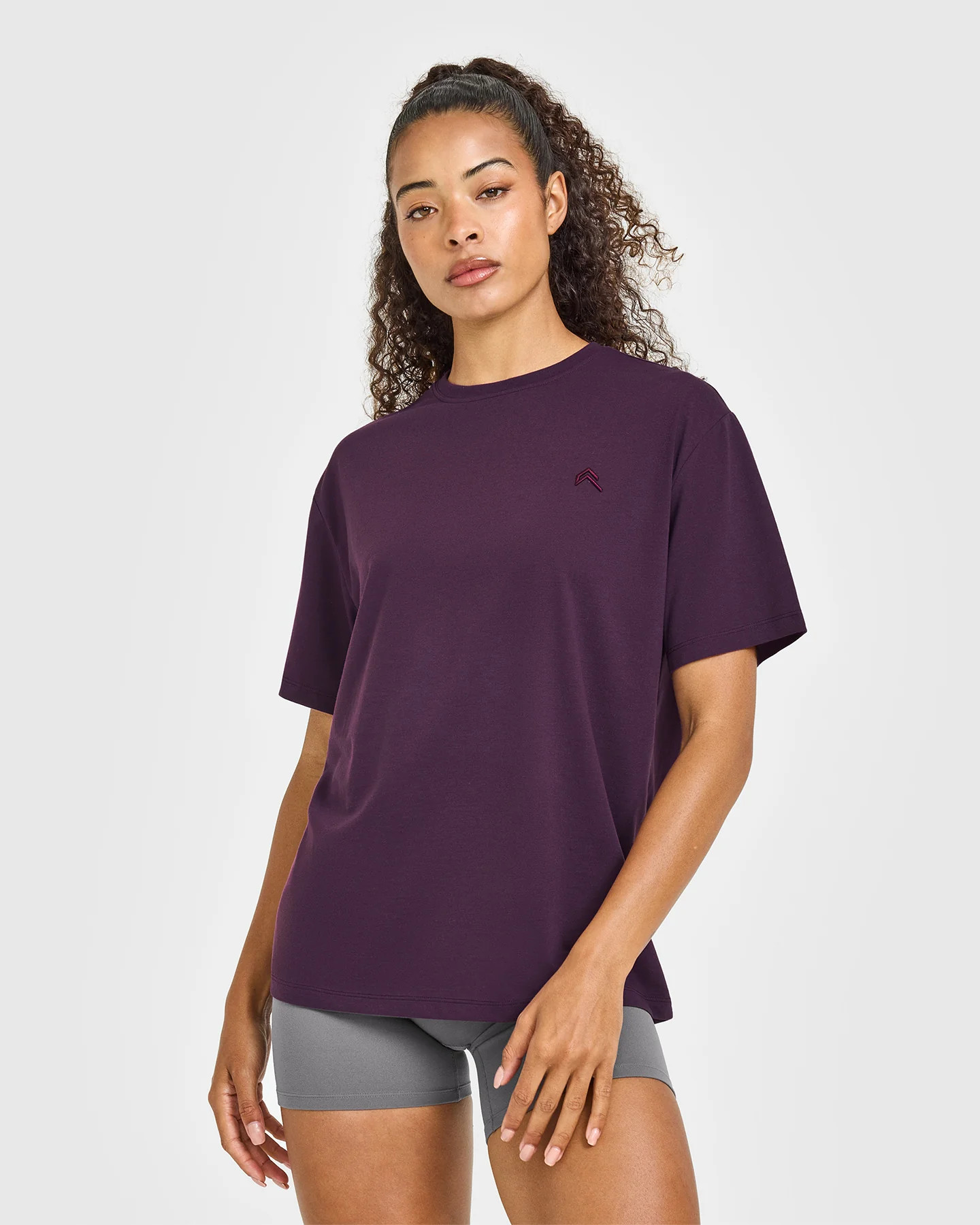 Classic Oversized Lightweight T-Shirt | Blackberry Purple | Oner Active (UK / US)
