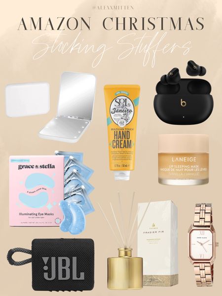 Amazon Stocking Stuffers for her 

Amazon gift | stocking stuffer | Christmas | Christmas presents | gift guide | gifts for her | beauty | fashion | style 



#LTKGiftGuide #LTKSeasonal #LTKHoliday