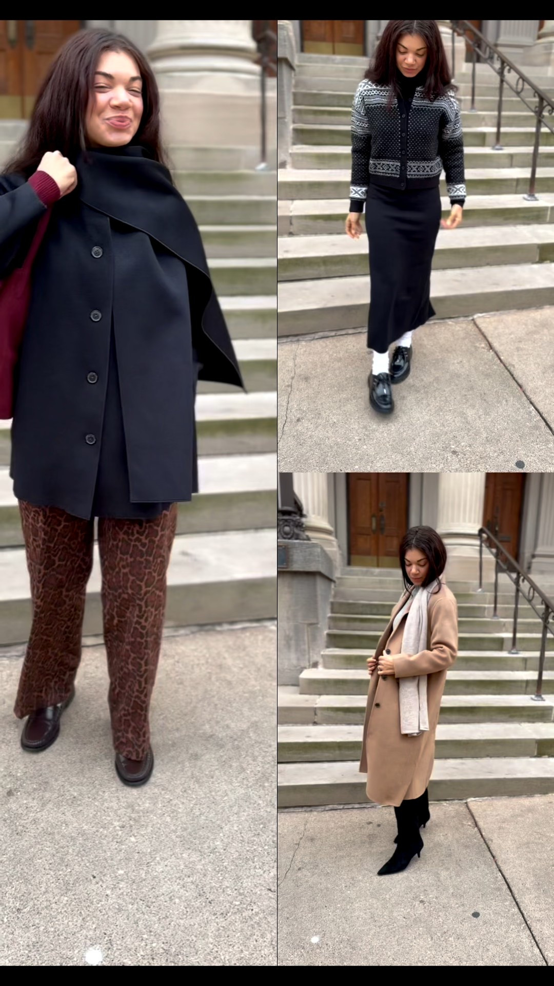 Classic staples—like a wool coat, sweater dress, and knee high boots—are ones you can style for the holiday season and beyond 

#LTKHoliday #LTKootd #LTKSeasonal