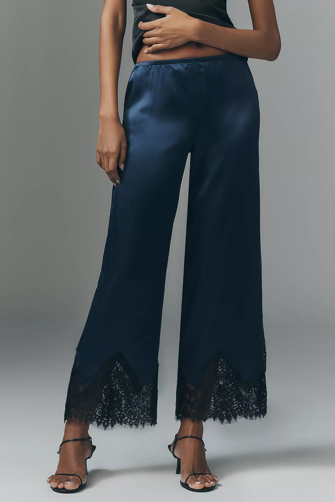 Reformation Carolina Silk Lace Pants | Anthropologie (US)