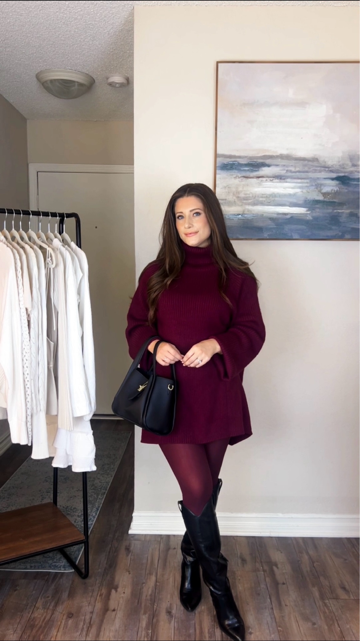 Holiday Party Outfit | Oversized Chunky Turtleneck - I’m 5’1 wearing size Large to wear as a dress ✨

#LTKParties #LTKHoliday #LTKStyleTip