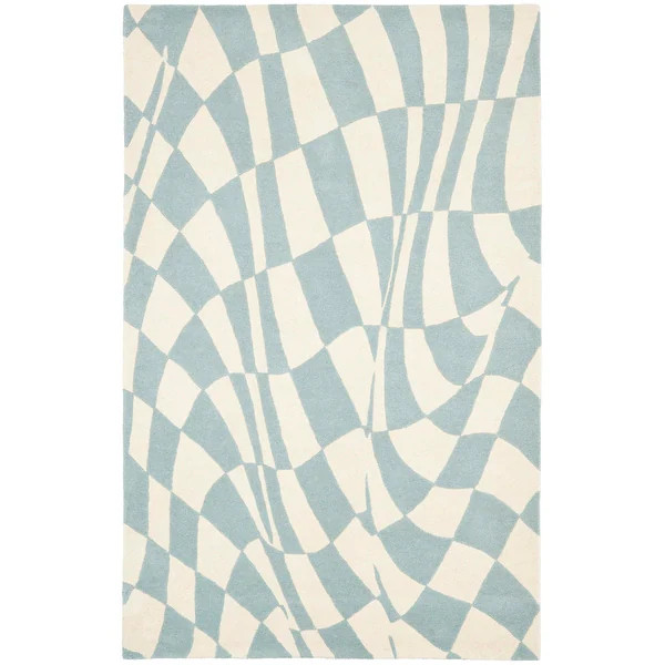 SAFAVIEH Handmade Soho Elmas Abstract N.Z. Wool Rug - Overstock - 6234108 | Bed Bath & Beyond