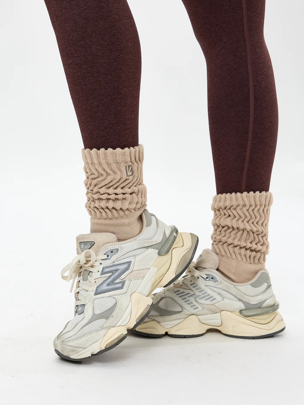 3 Pack Scrunch Socks - Multi White | Buffbunny