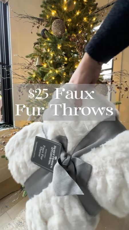 $25 faux fur blankets!!!  Perfect as gifts or on couches, beds or even under a Christmas tree ☺️

Walmart deals, finds, cozy winter must haves

#LTKGiftGuide #LTKfindsunder50 #LTKhome