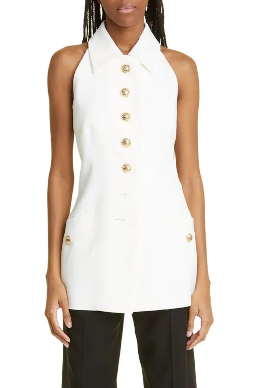 Proenza Schouler Button Suiting Vest in Off White at Nordstrom, Size 2 | Nordstrom
