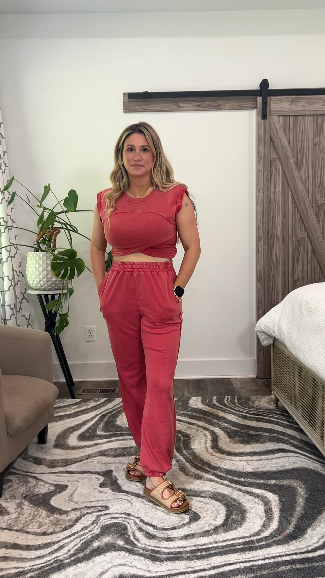 Totally recommend this two-piece set for running your errands! It's so chic and might have sized up to make it flattering for my body, but overall this is a nice buy!
#WFHoutfits #affordablefashion #easytowear #stylingtips

#LTKStyleTip #LTKFindsUnder50 #LTKSeasonal