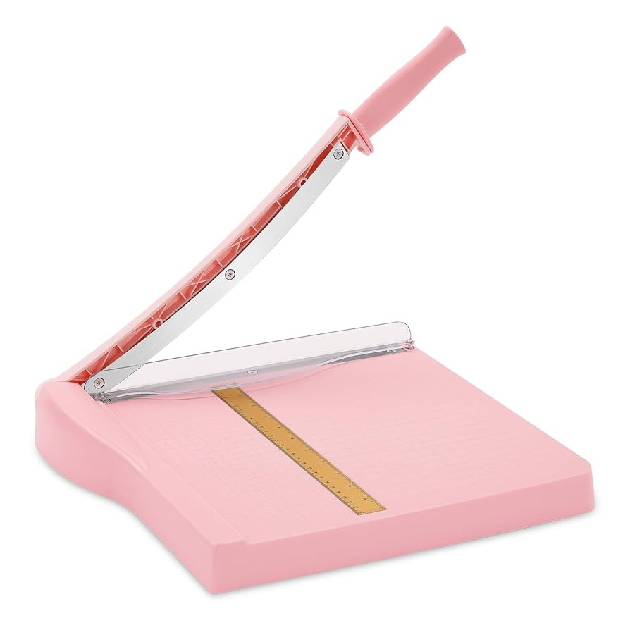 Paper Cutter, Paper Slicer with Safety Guard and Blade Lock, 12" Cut Length Guillotine Paper Cutt... | Amazon (US)