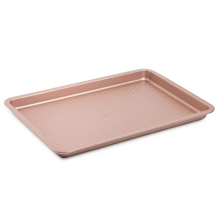 Thyme & Table Non-Stick Cookie Sheet Jelly Roll Pan, 10" x 15", Rose Gold | Walmart (US)