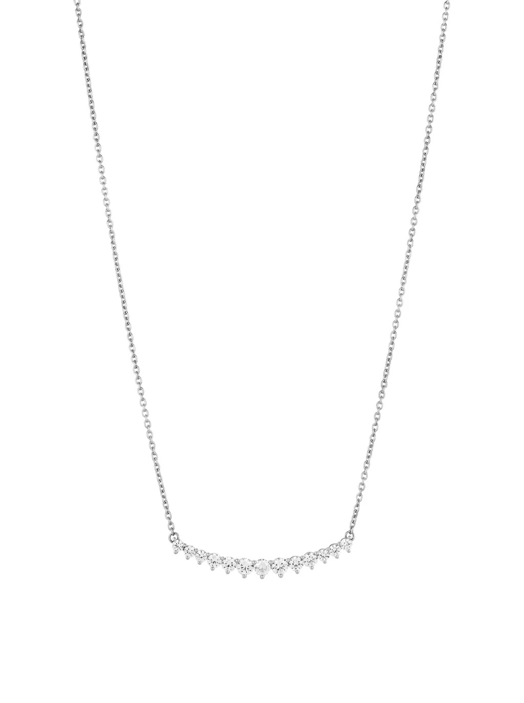 CURVE, LAB SILVER NECKLACE | Dorsey