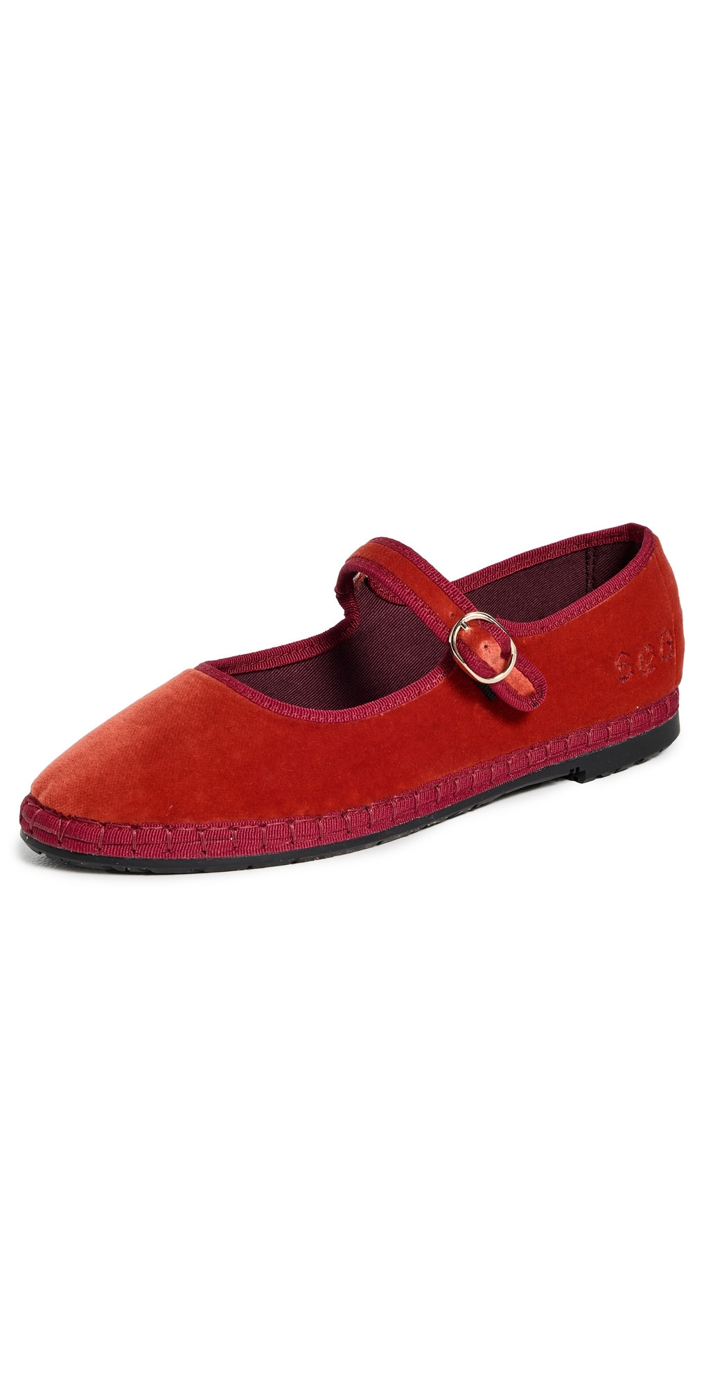 Flabelus Flabelus x Sea NYC Terracota Mary Jane Flats Terracotta 37 | Shopbop