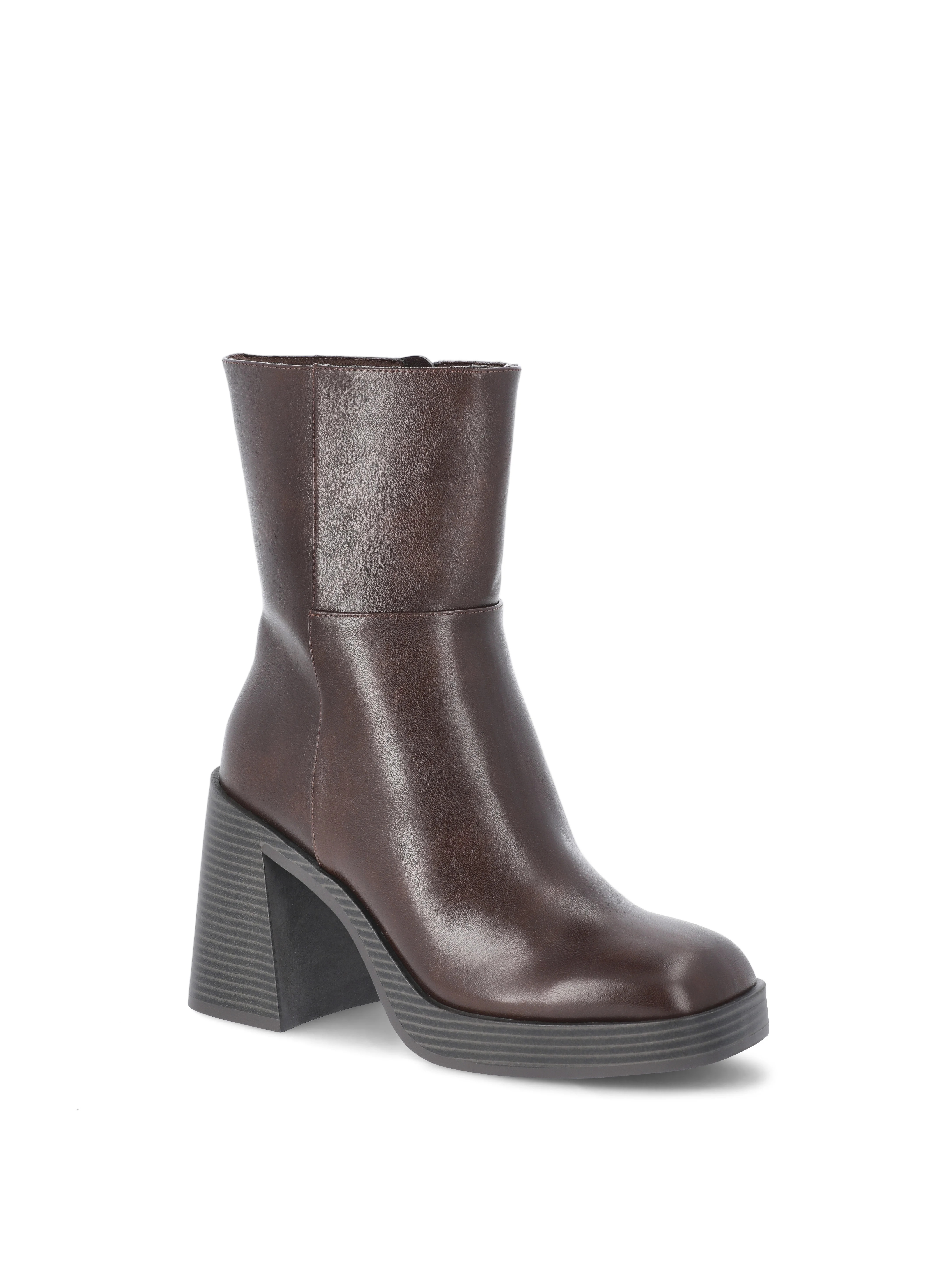 No Boundaries Women's Platform Ankle Boots | Walmart (US)
