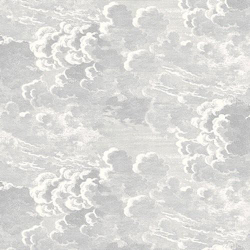 Cole & Son Nuvolette Soot/Snow Wallpaper | DecoratorsBest