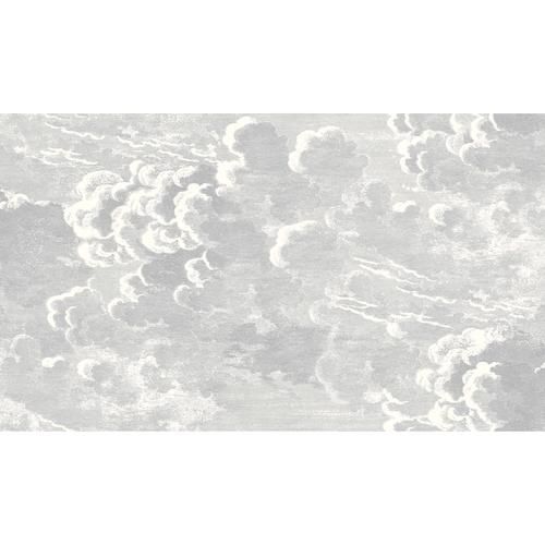 Cole & Son Nuvolette Soot/Snow Wallpaper | DecoratorsBest