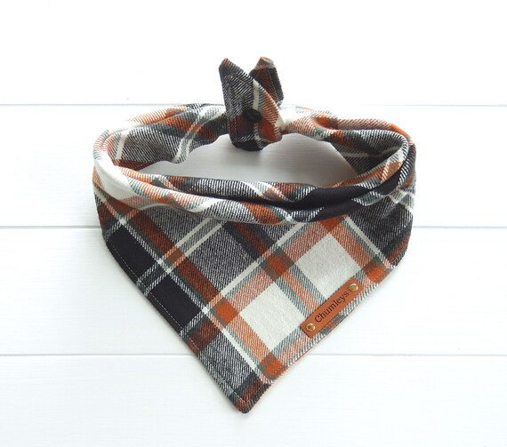 Dog Bandana - Plaid Dog Bandana - Flannel Dog Bandana - Fall Dog Bandana - Tie & Snap Bandana -  ... | Etsy (US)
