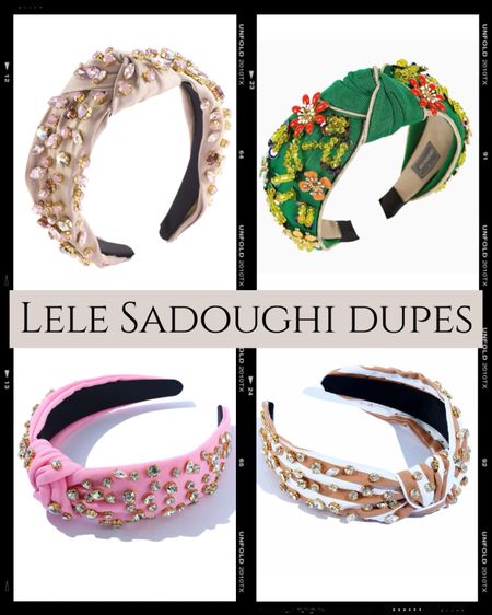 Headbands designer lookalike from Amazon 

#LTKbeauty #LTKsalealert