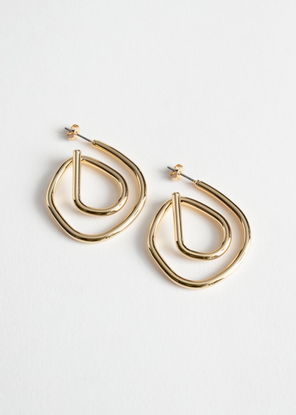 Twisted Wire Hoop Earrings | & Other Stories (EU + UK)