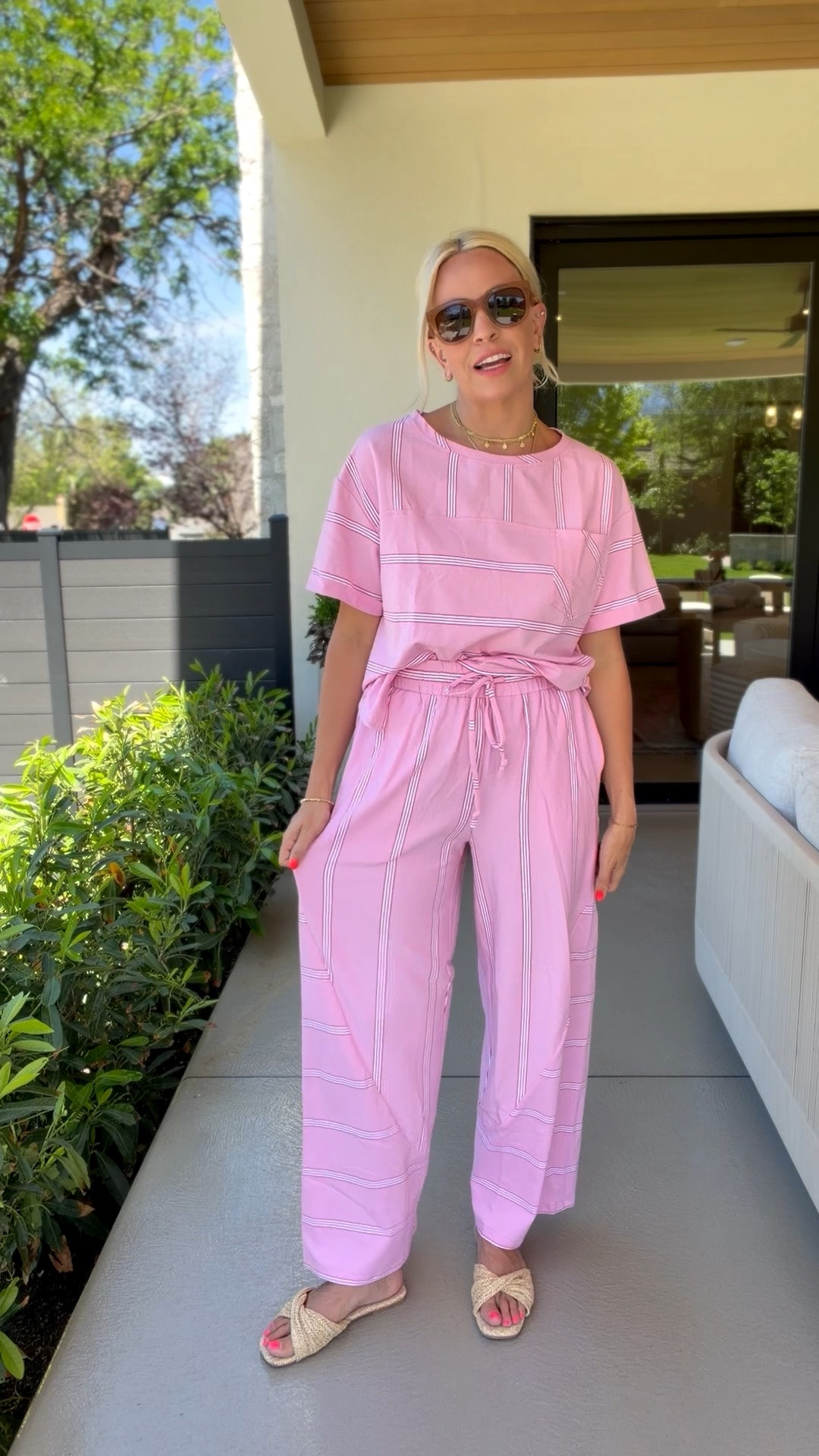 How cute is this bubblegum pink set that looks like free people?! Size M

#LTKootd #LTKgrwm #LTKmomlife