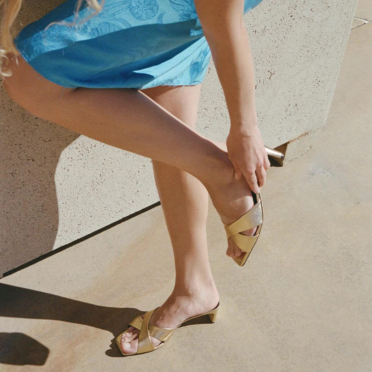 The Selene 50 - Gold Nappa | Margaux